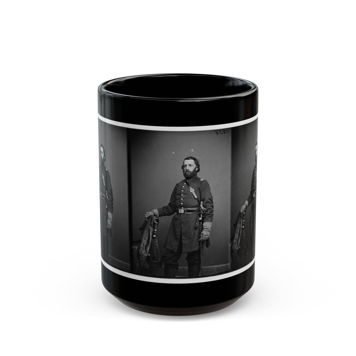 Adjt C.O. Dodd 5th N.H. (U.S. Civil War) Black Coffee Mug