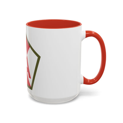 Fifteenth United States (U.S. Army) Accent Coffee Mug