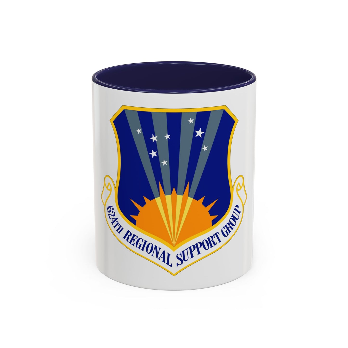 624th Regional Support Group (U.S. Air Force) Accent Coffee Mug