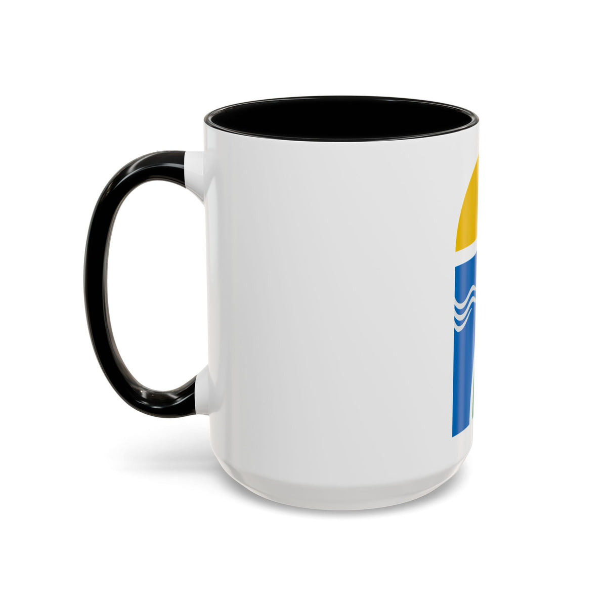 Coat of arms of Canelones Department - Accent Coffee Mug