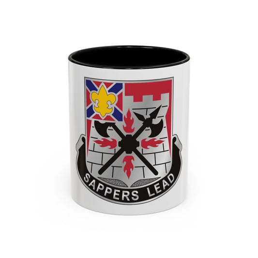 229 Engineer Battalion (U.S. Army) Accent Coffee Mug