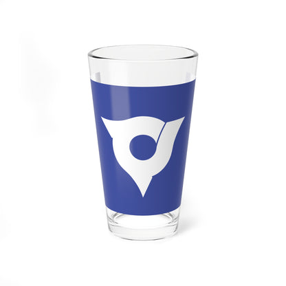 Flag of Hidaka Saitama (Japan) Pint Glass 16oz