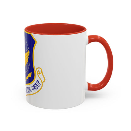 595 Command and Control Group AFSPC (U.S. Air Force) Accent Coffee Mug