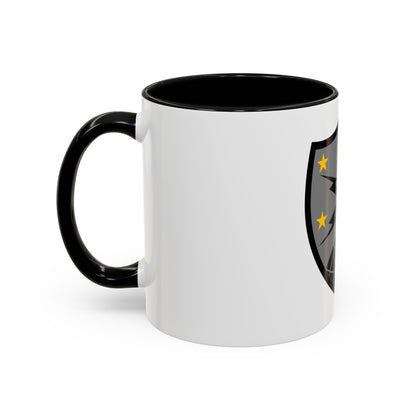 91 Cyber Brigade 2 (U.S. Army) Accent Coffee Mug