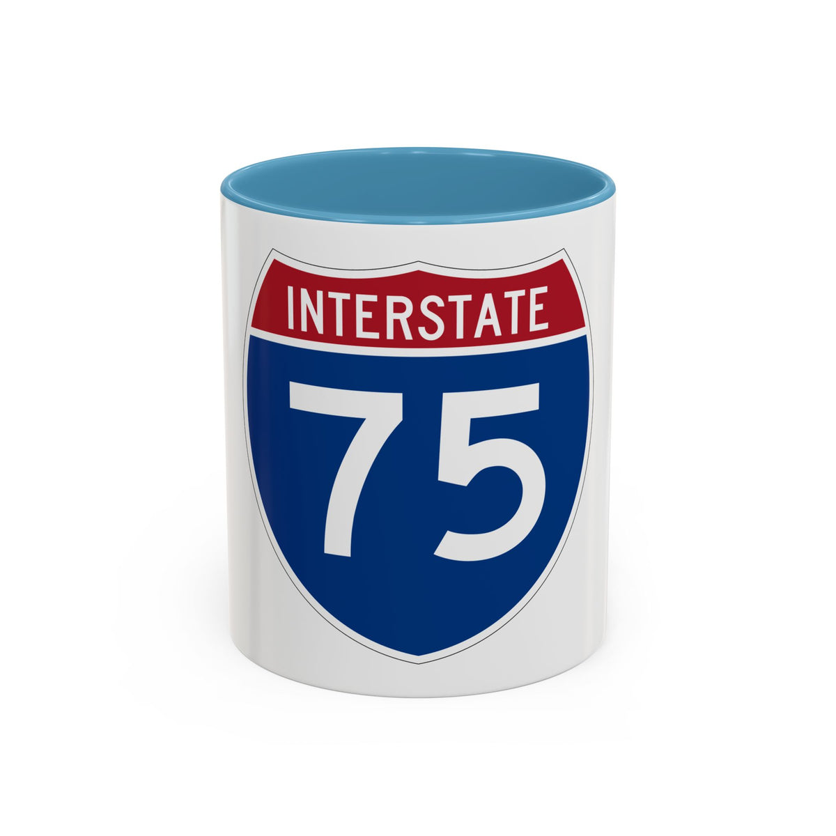 Interstate 75 (U.S. Highways) Accent Coffee Mug