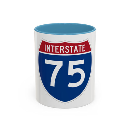 Interstate 75 (U.S. Highways) Accent Coffee Mug