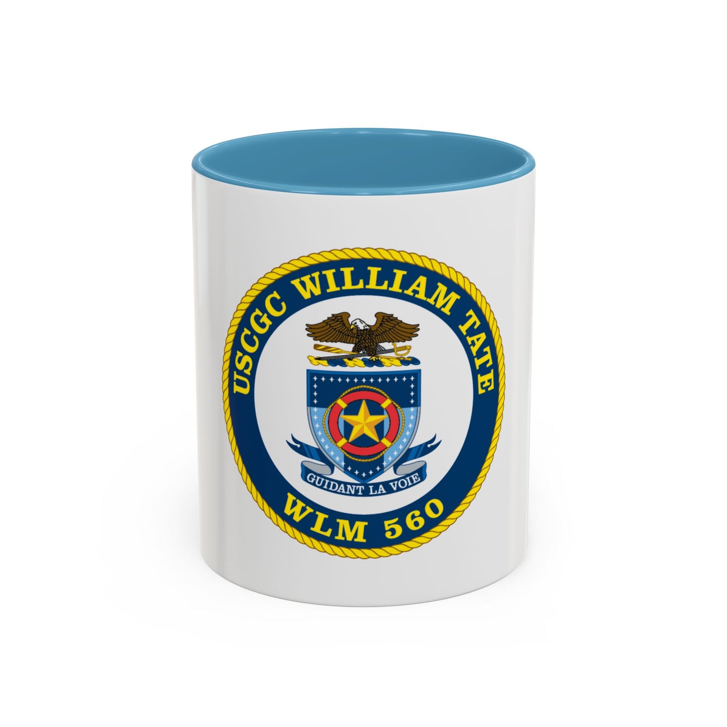 USCGC William Tate WLM 560 (U.S. Coast Guard) Accent Coffee Mug