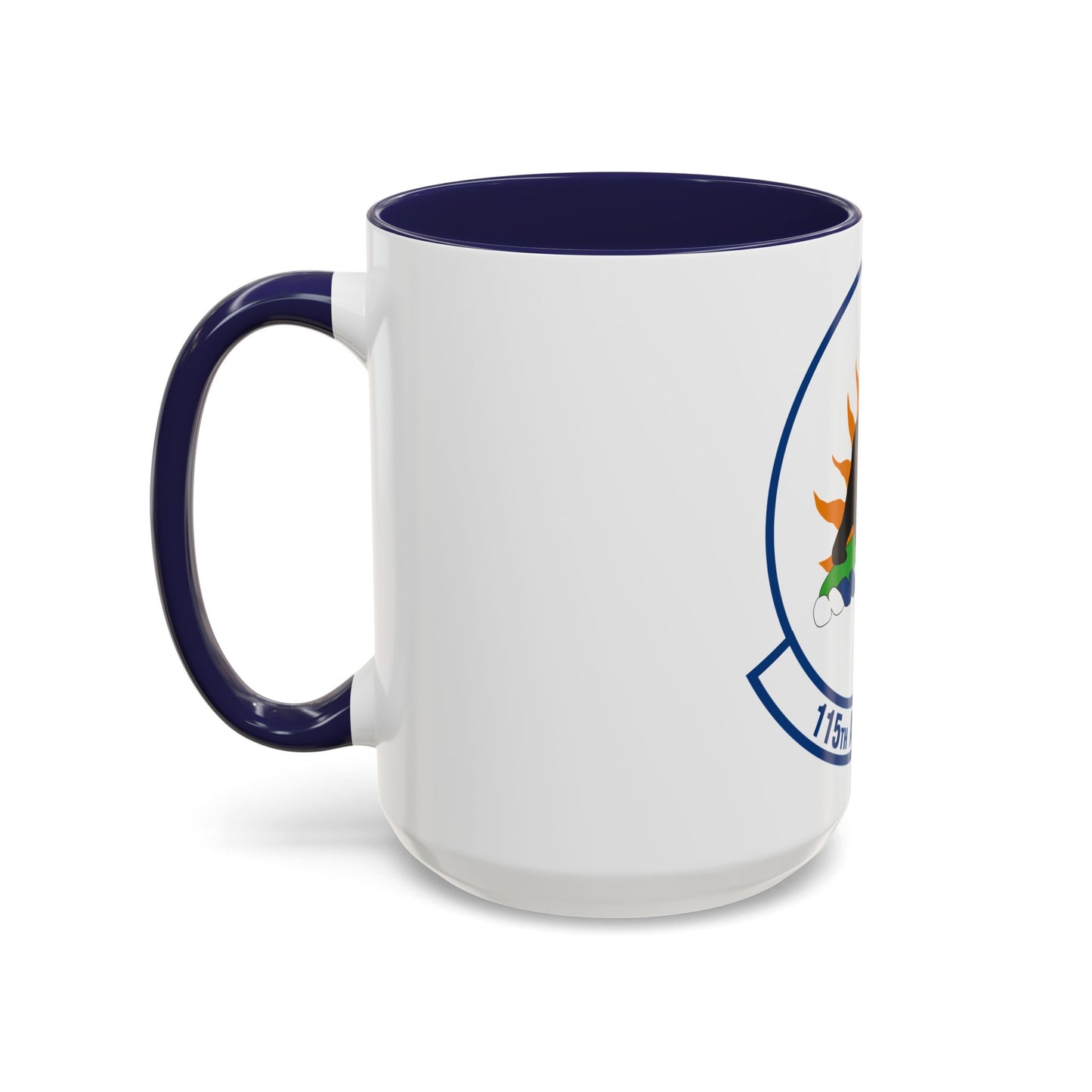 115 Airlift Squadron (U.S. Air Force) Accent Coffee Mug