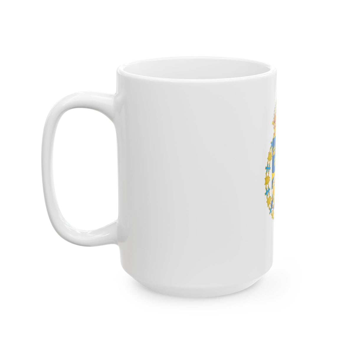 Great coat of arms of Sweden 3 - White Coffee Mug