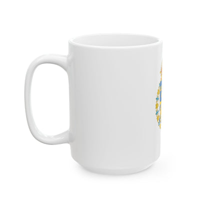 Great coat of arms of Sweden 3 - White Coffee Mug