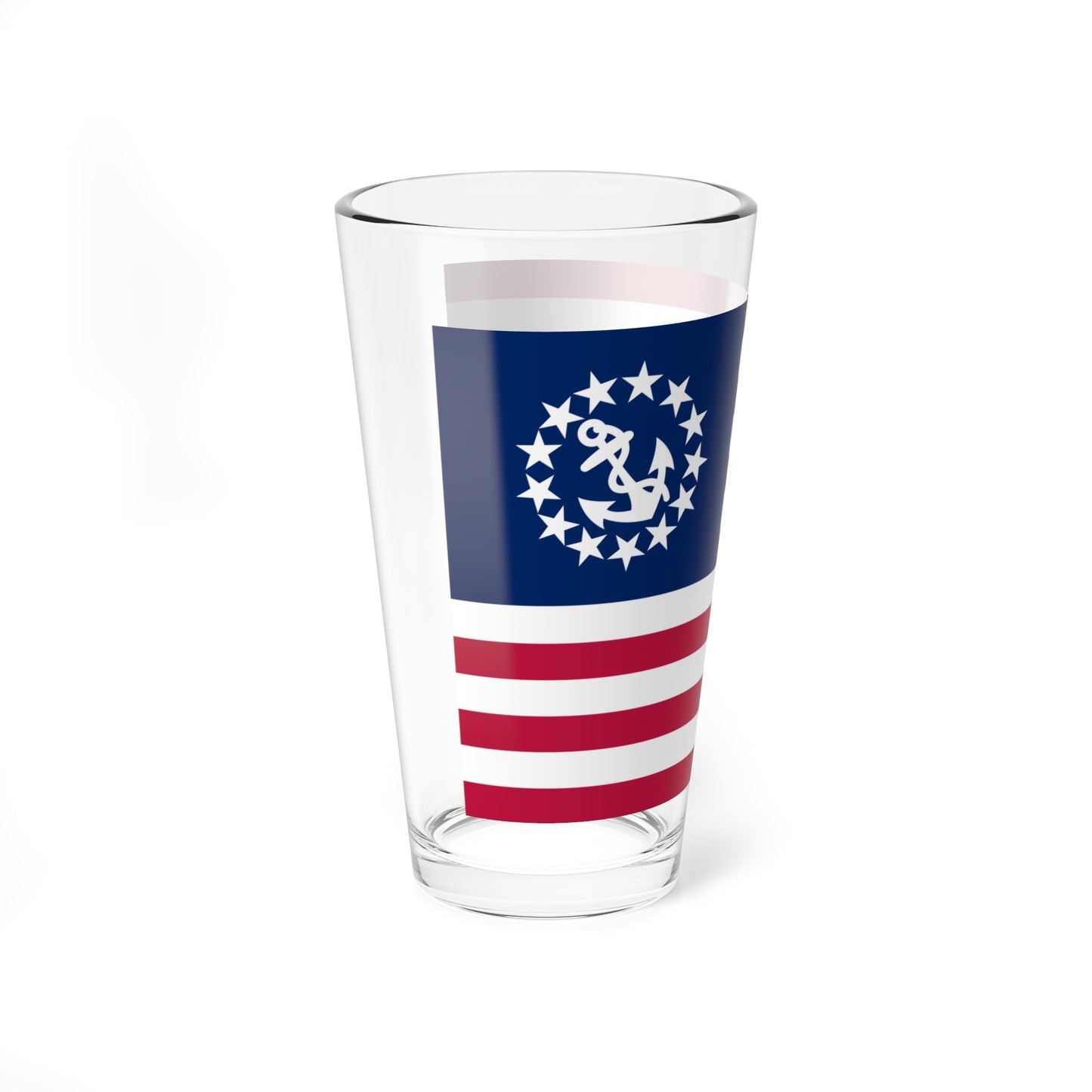 United States yacht flag (United States) Pint Glass 16oz