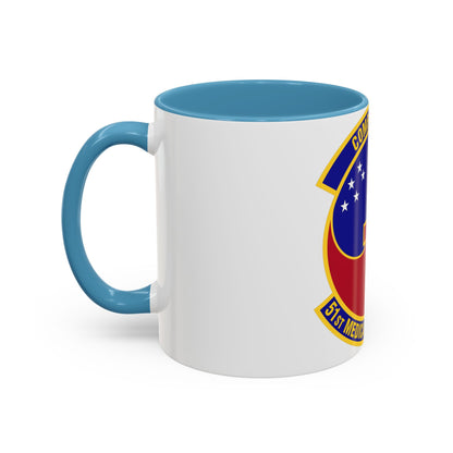 51st Medical Operations Squadron (U.S. Air Force) Accent Coffee Mug