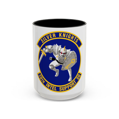 70th Intelligence Support Squadron (U.S. Air Force) Accent Coffee Mug