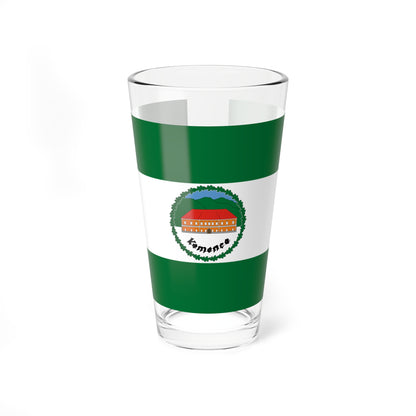 Flag of Kemence (Hungary) Pint Glass 16oz