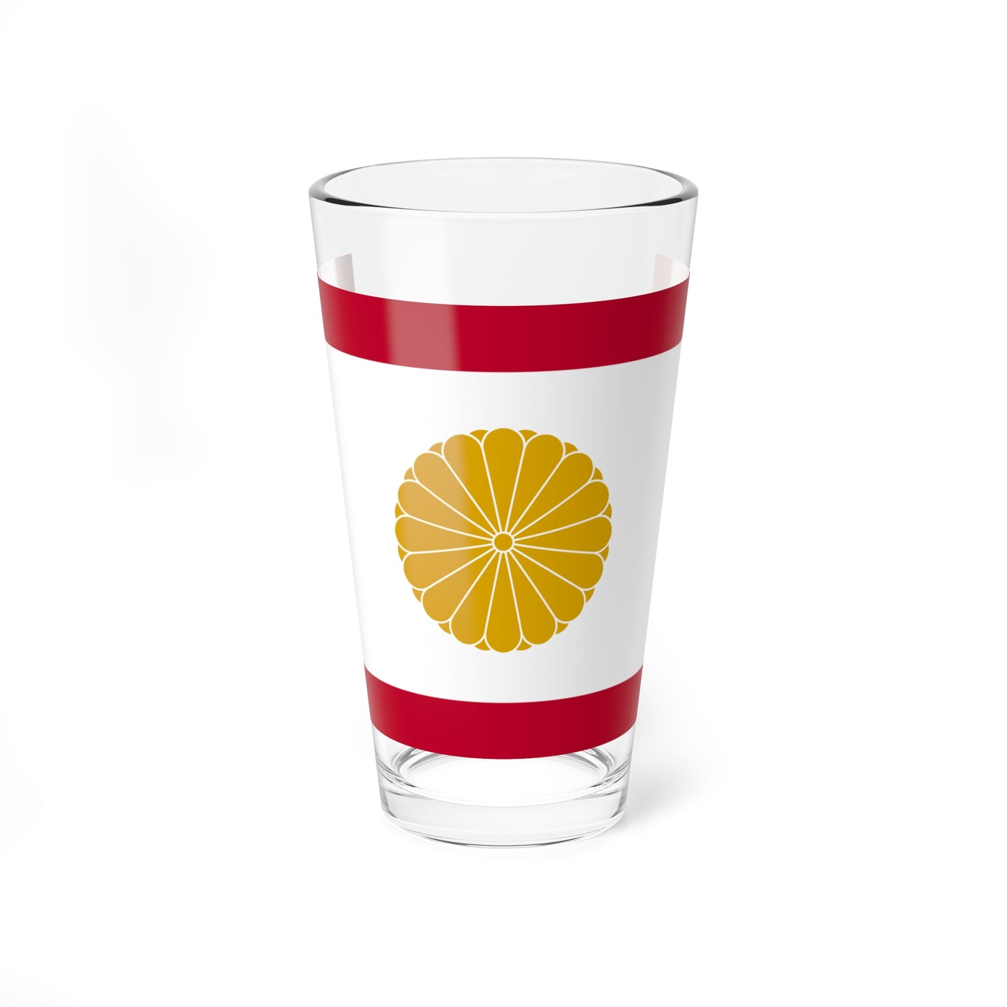 Japan Kouzoku Flag 16ben (Japan) (Coat of Arms) Pint Glass 16oz