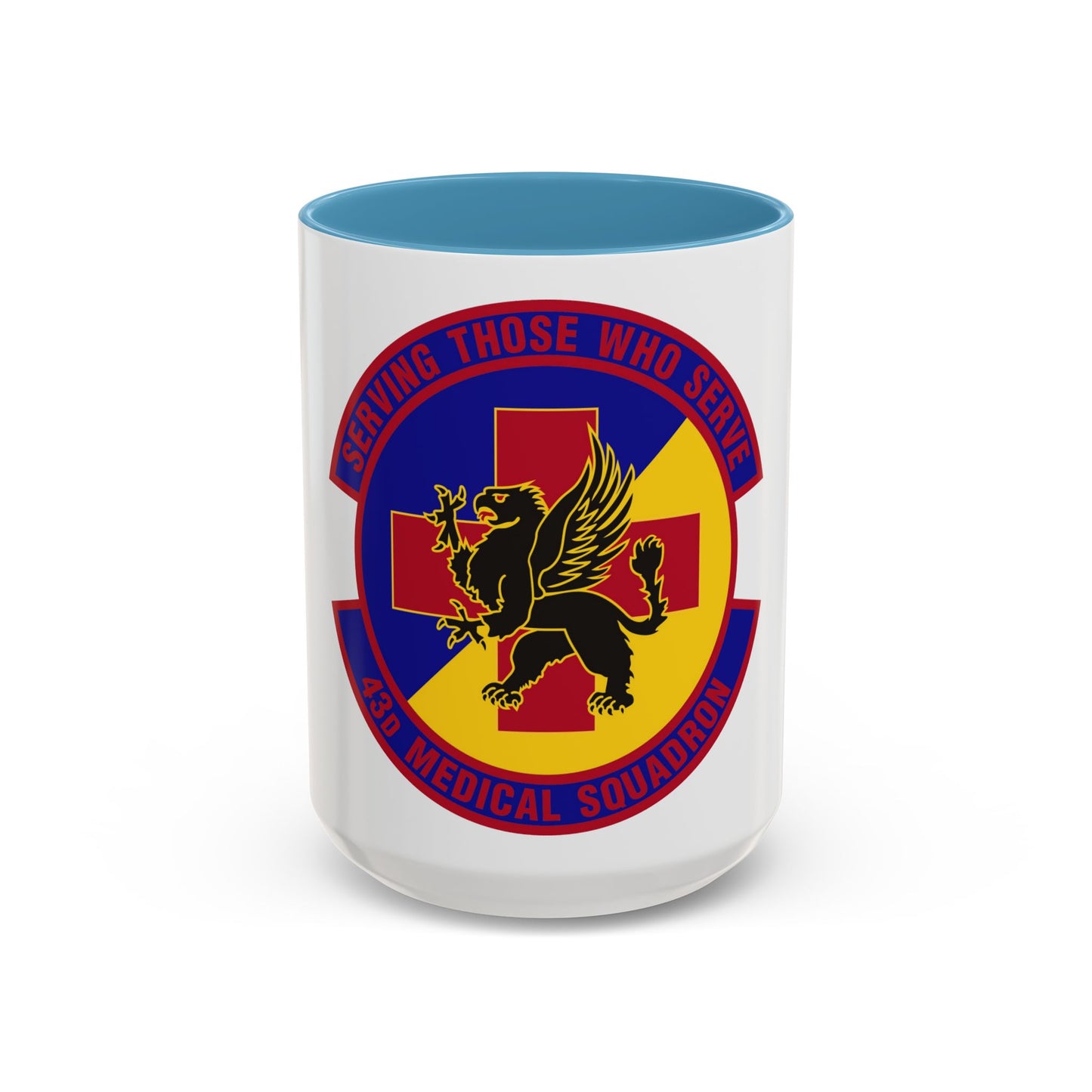 43d Medical Squadron (U.S. Air Force) Accent Coffee Mug