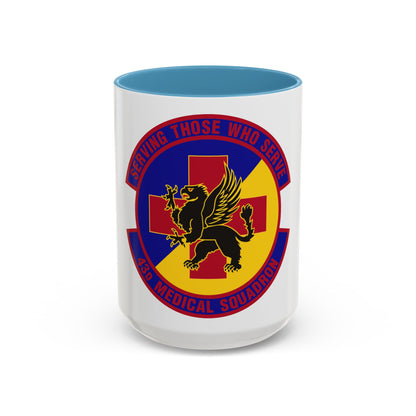 43d Medical Squadron (U.S. Air Force) Accent Coffee Mug