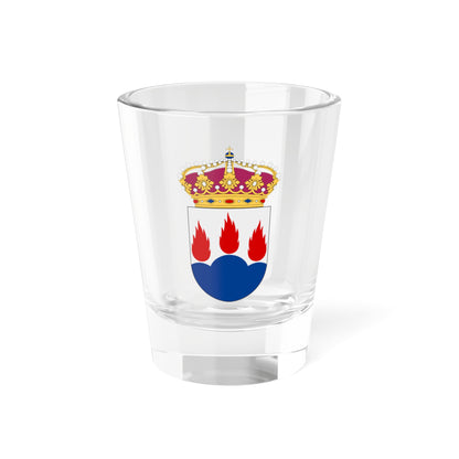F1 Hässlö vapen (Sweden) (Coat of Arms) Shot Glass 1.5oz