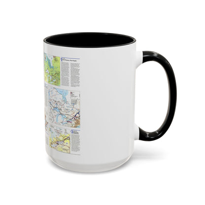 Canada - Ontario 2 (1996) (Map) Accent Coffee Mug