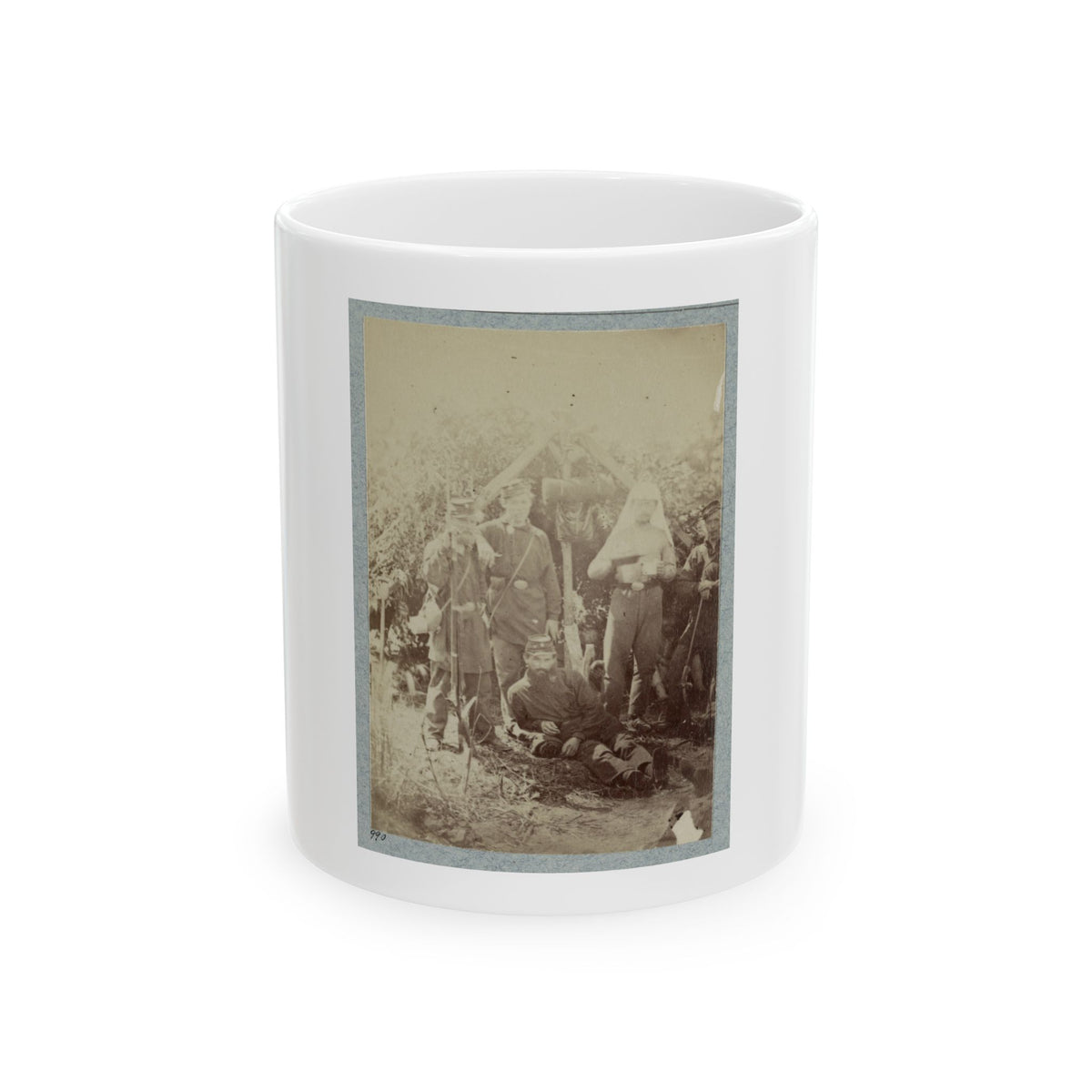 2d Rhode Island Infantry 012 (U.S. Civil War) White Coffee Mug