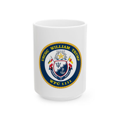 USCGC William Trump WPC 1111 (U.S. Coast Guard) White Coffee Mug