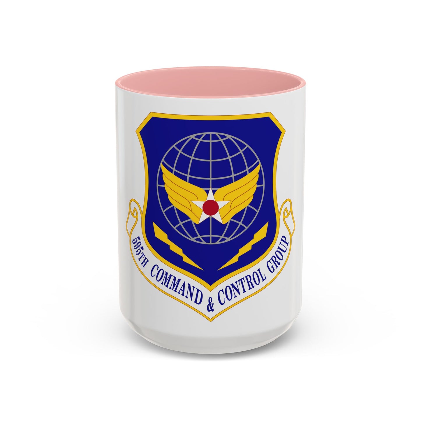 595 Command and Control Group AFSPC (U.S. Air Force) Accent Coffee Mug