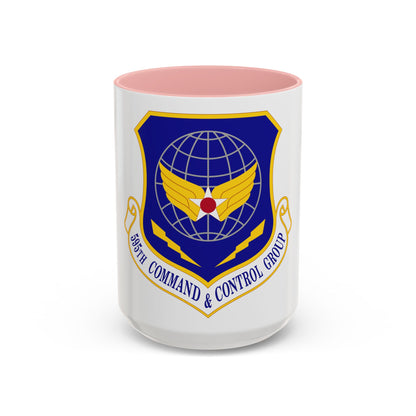 595 Command and Control Group AFSPC (U.S. Air Force) Accent Coffee Mug