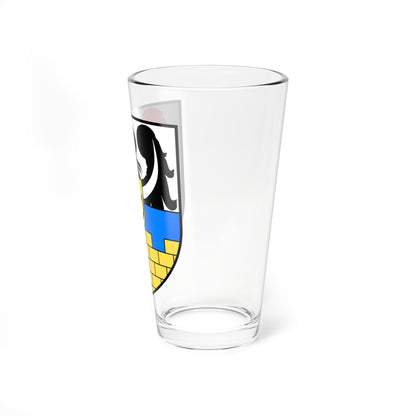 POL powiat bolesławiecki COA 2000 version (Poland) (Coat of Arms) Pint Glass 16oz