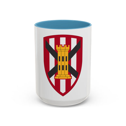 7 Engineer Brigade (U.S. Army) Accent Coffee Mug
