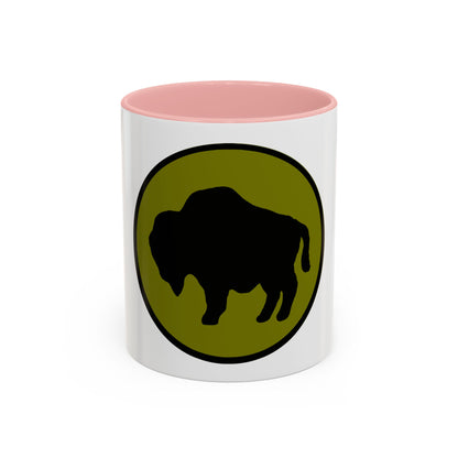 US 92nd Infantry Division (U.S. Army) Accent Coffee Mug