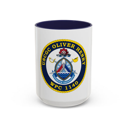 USCGC Oliver Henry WPC 1140 (U.S. Coast Guard) Accent Coffee Mug