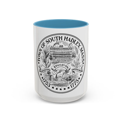 Seal of South Hadley Massachusetts - Accent Coffee Mug