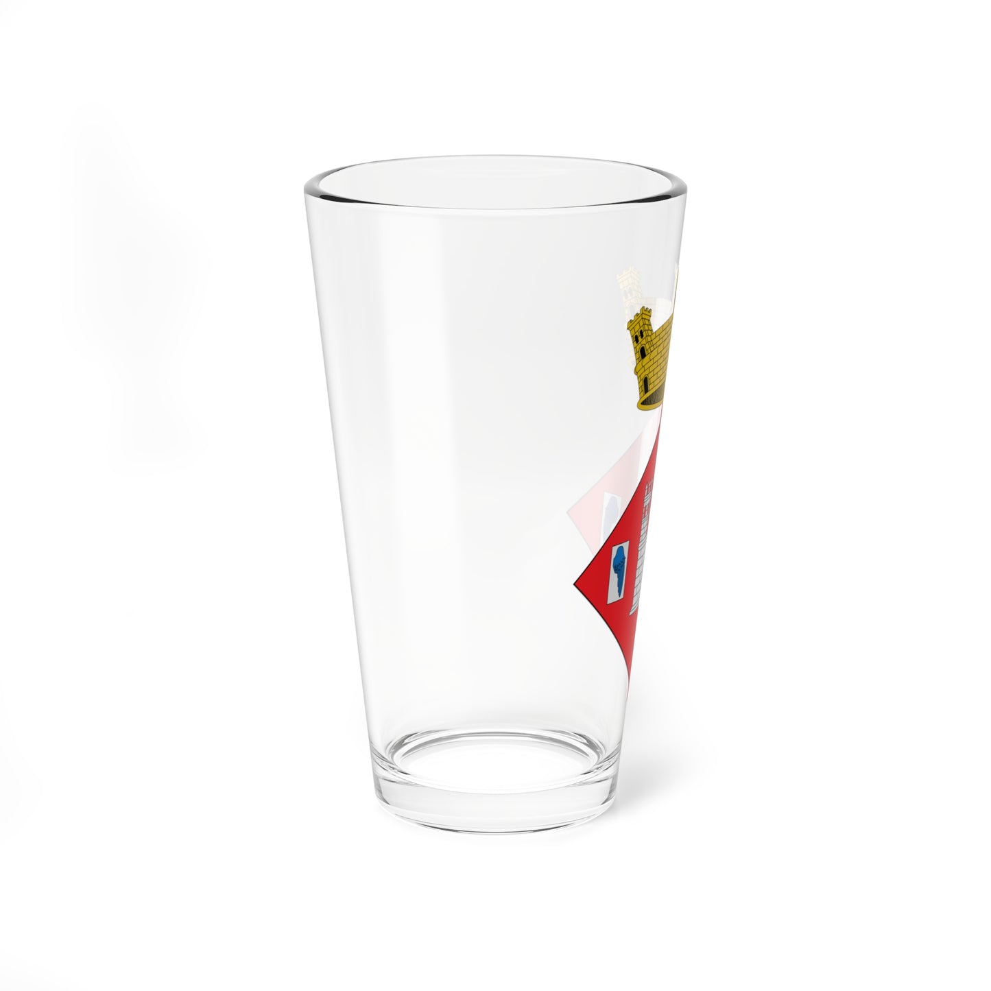 Escudo de Alfara Tarragona 2 (Spain) (Coat of Arms) Pint Glass 16oz