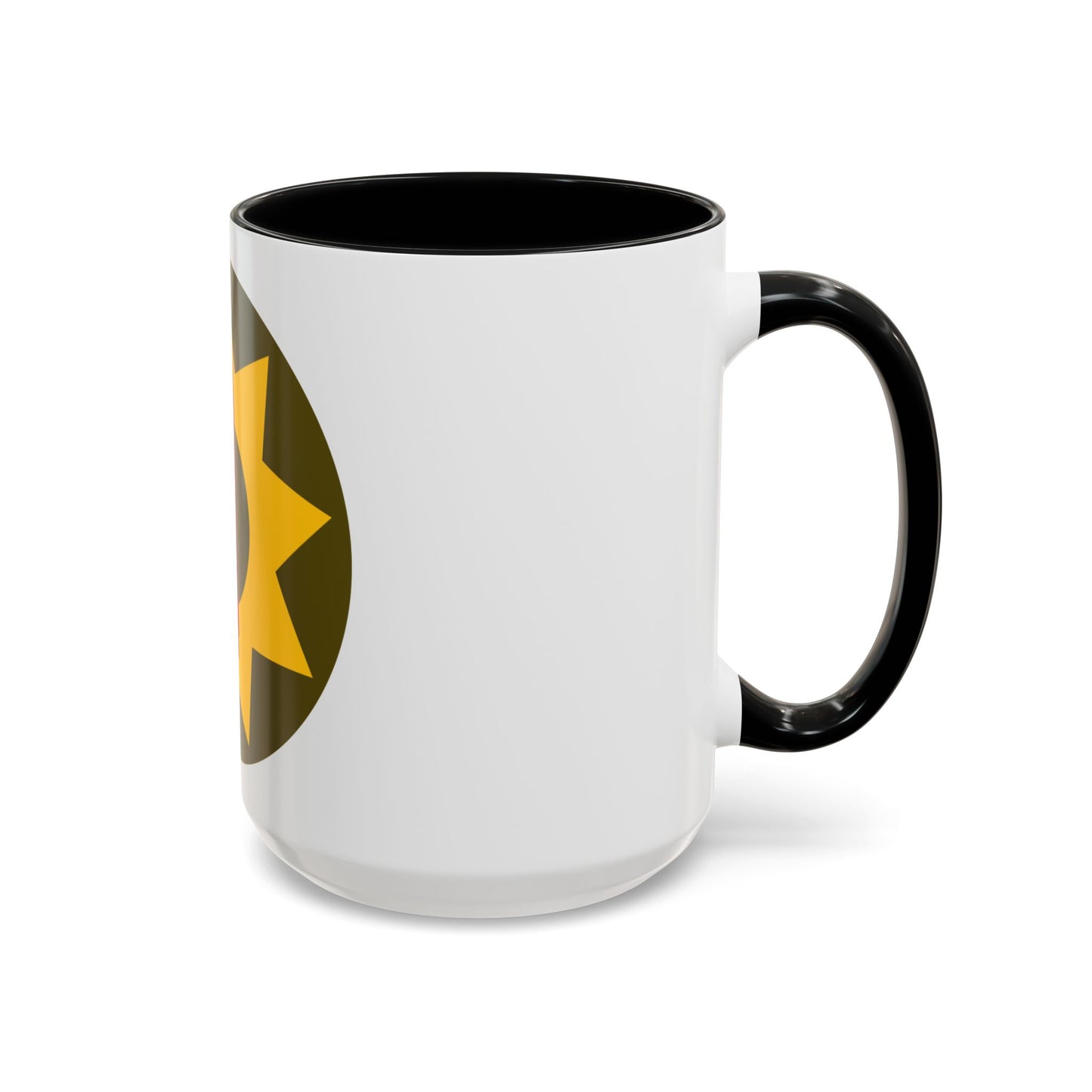 Pacific Coastal Frontier (U.S. Army) Accent Coffee Mug