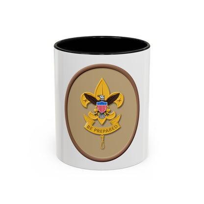 First Class (Boy Scout Merit Badge) Accent Coffee Mug
