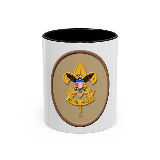 First Class (Boy Scout Merit Badge) Accent Coffee Mug