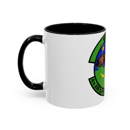 4 Air Support Operations Sq USAFE (U.S. Air Force) Accent Coffee Mug