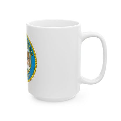 USCG Institute Oklahoma City (U.S. Coast Guard) White Coffee Mug
