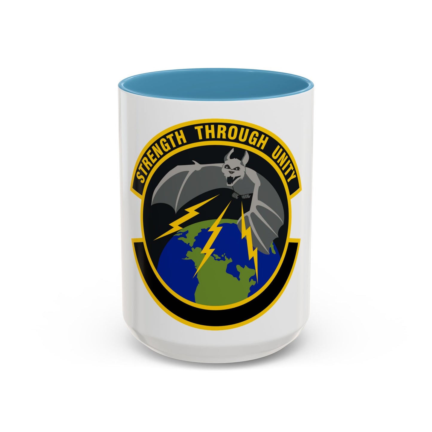 595 Operations Support Flight AFSPC (U.S. Air Force) Accent Coffee Mug