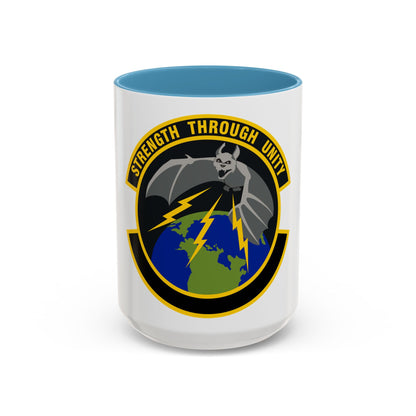 595 Operations Support Flight AFSPC (U.S. Air Force) Accent Coffee Mug