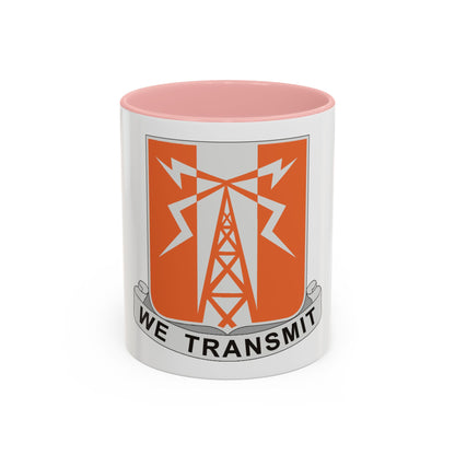 52 Signal Battalion (U.S. Army) Accent Coffee Mug