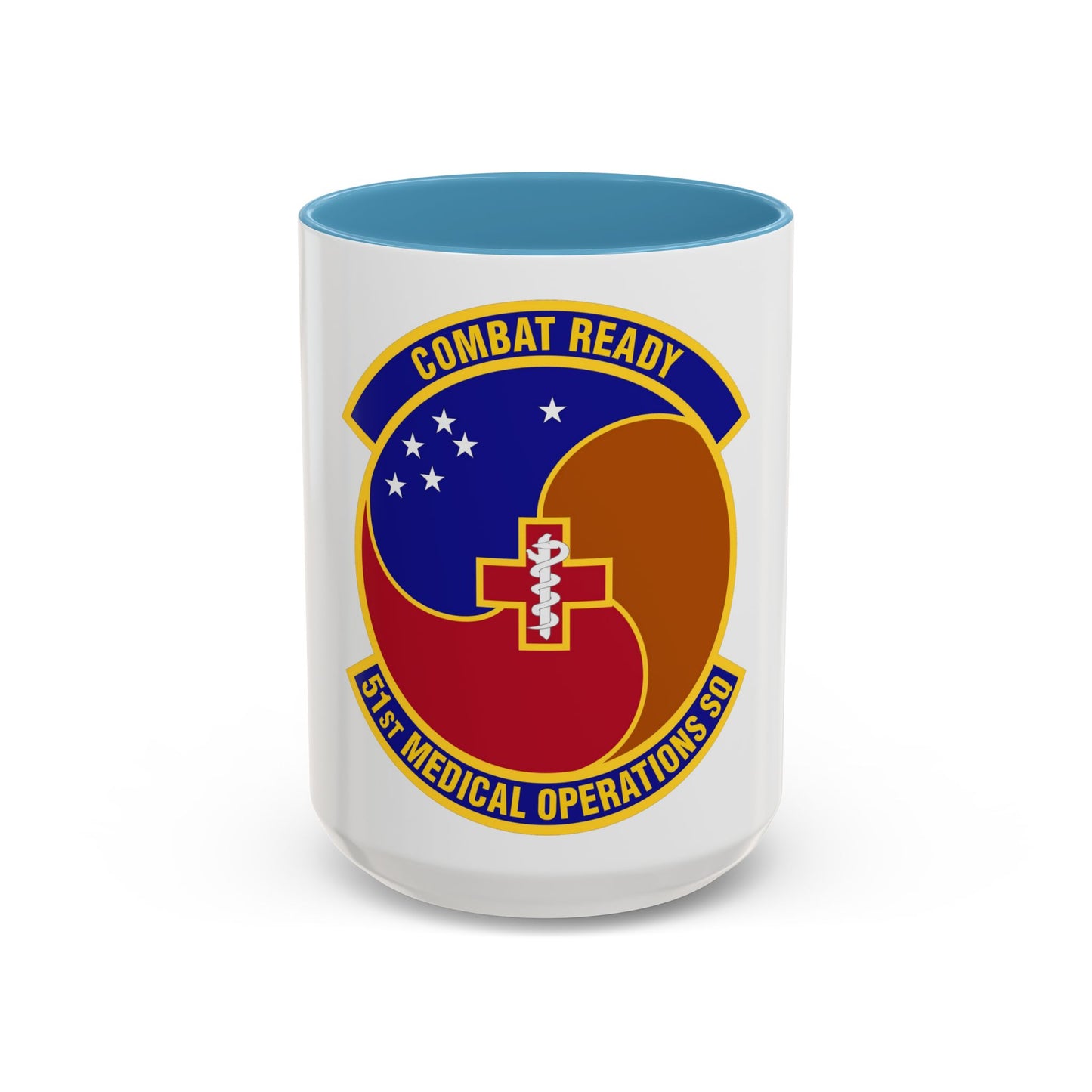 51st Medical Operations Squadron (U.S. Air Force) Accent Coffee Mug