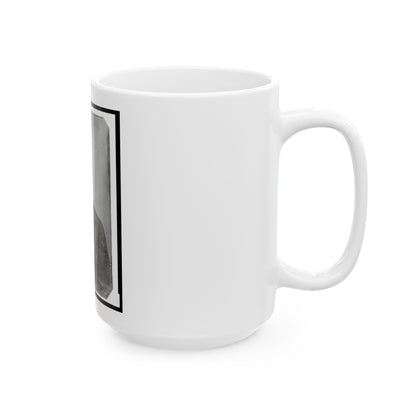 Michael Dunn, Half-Length Portrait, Facing Front (U.S. Civil War) White Coffee Mug