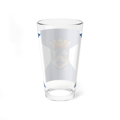 Flag of Orgovany ceremonial (Hungary) Pint Glass 16oz