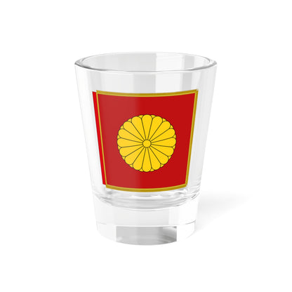 Garter Banner of the Japanese Emperor (Japan) (Coat of Arms) Shot Glass 1.5oz