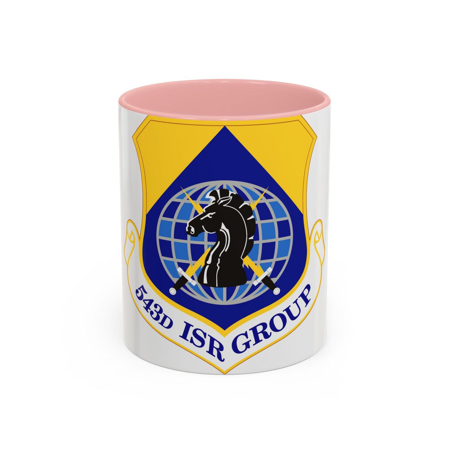 543 Intelligence Surveillance and Reconnaissance Group AFISRA (U.S. Air Force) Accent Coffee Mug