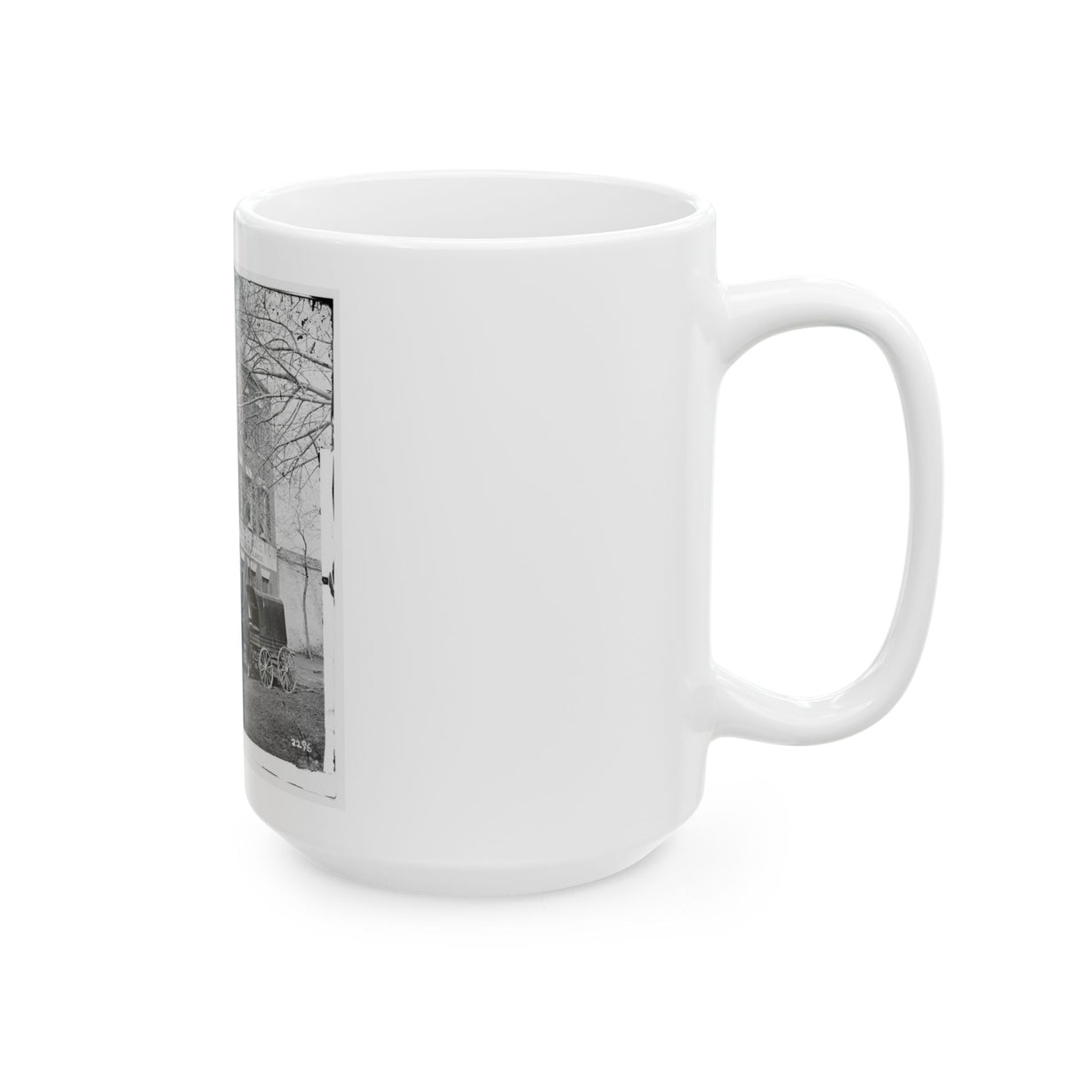 Alexandria, Virginia. Slave Pen. (Price, Birch & Co. Dealers In Slaves) (U.S. Civil War) White Coffee Mug