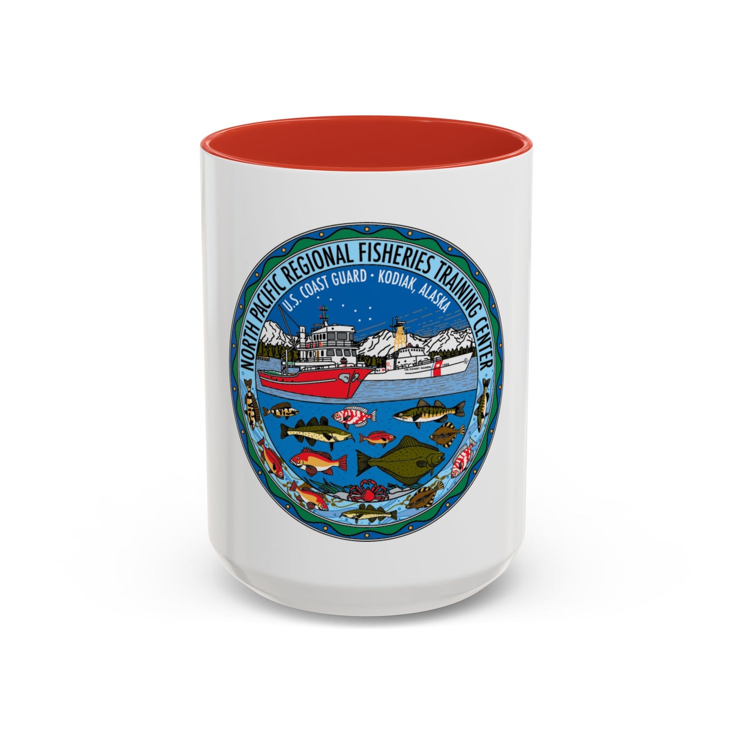 USCG NPRFTC Kodiak Alaska 2005 (U.S. Coast Guard) Accent Coffee Mug