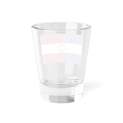 Flag of the Jordanist rebellion 1870s (Argentina) Shot Glass 1.5oz