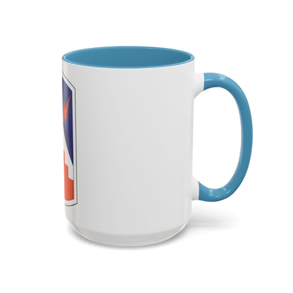 7th Signal Brigade (U.S. Army) Accent Coffee Mug